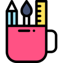 edit tools,seo and web,education,cup,art and design,office material,school material,writing,pencil case